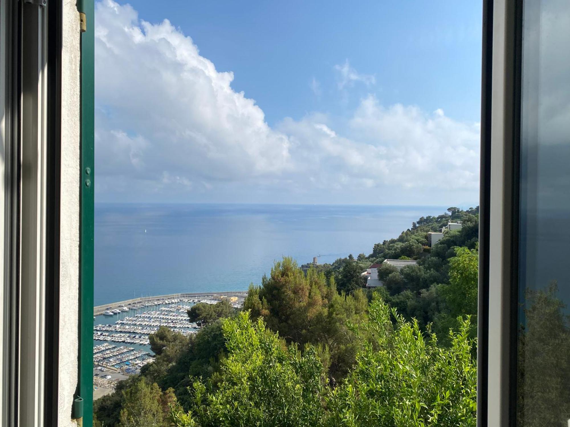 “Da Senso” Relax Nel Verde Vista Mare Finale Ligure Extérieur photo